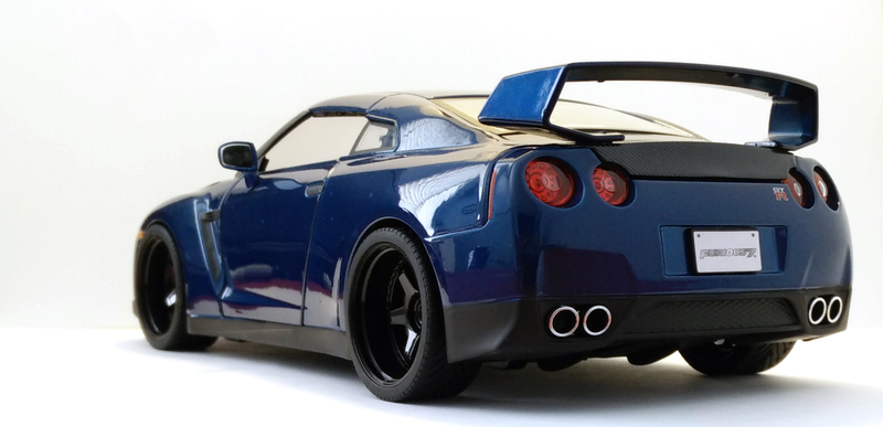 Illustration for article titled Fast & Furious Nissan GT-R (R35) by Jada (1/18)